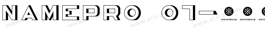Namepro 07字体转换